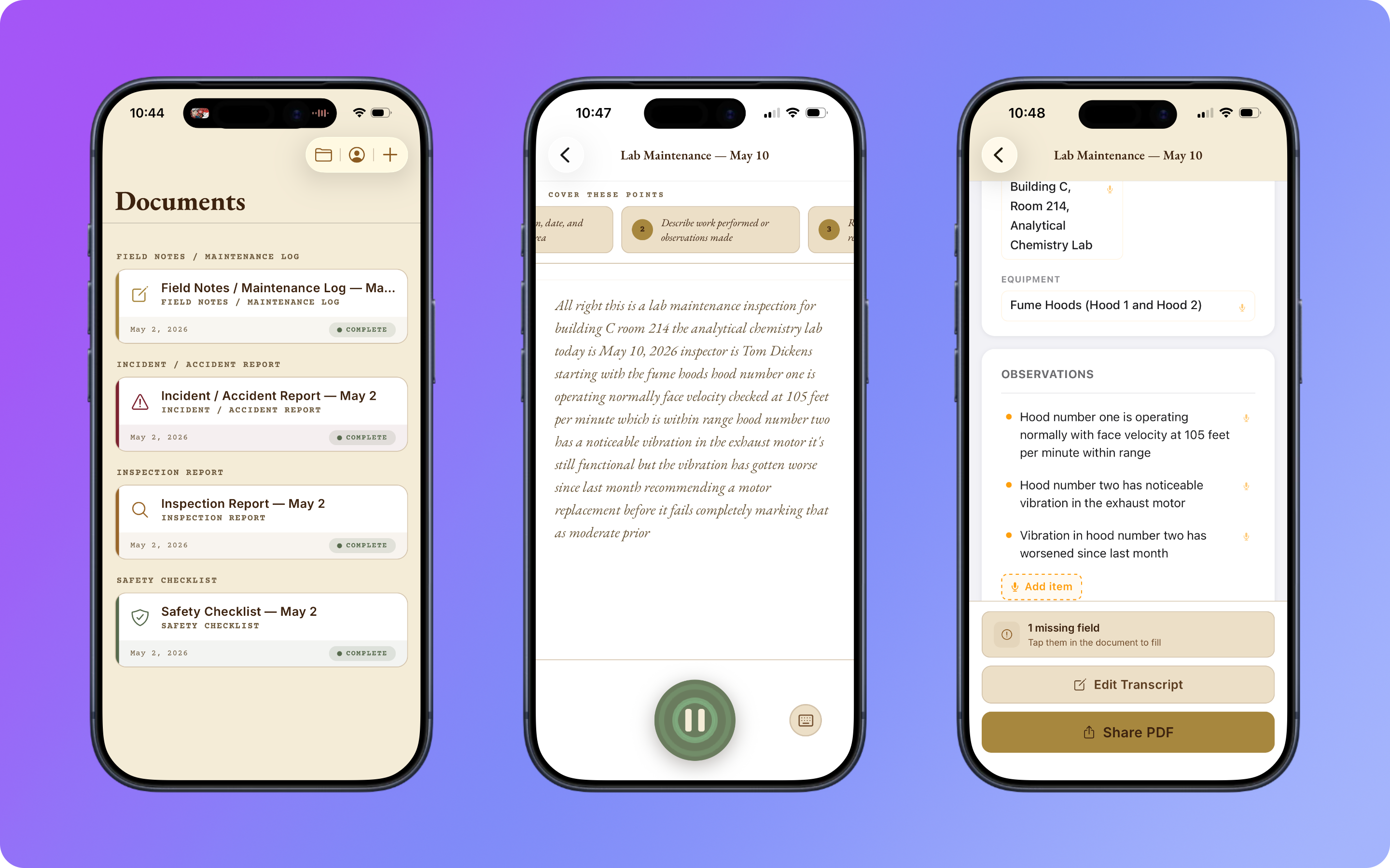 TalkDoc app - light mode